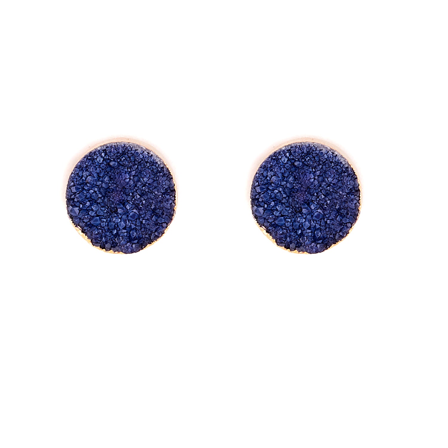 Blue Hydro Stud Earring Earring 13.99 Indigo Paisley