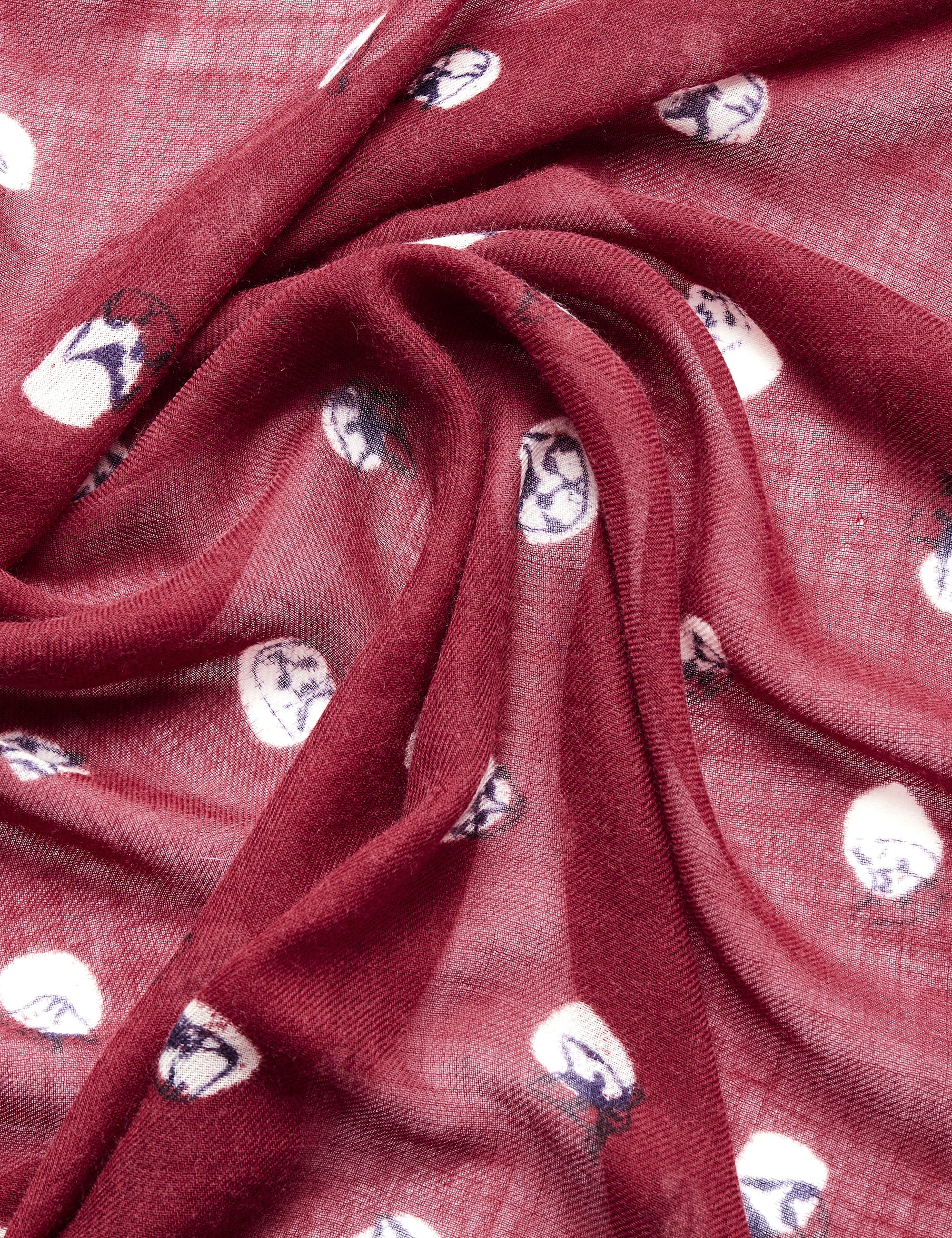 Silk Wool Tie Dye Scarf Scarves & Shawls 30.00 Indigo Paisley