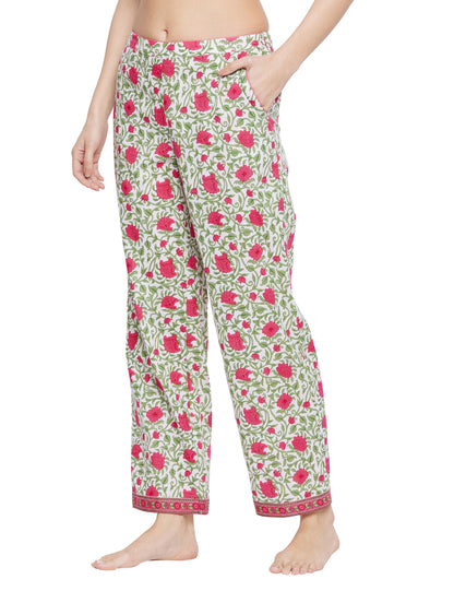 Ave Cotton Sleep Pajamas Pajamas 24.99 Indigo Paisley