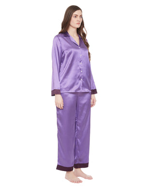 Lauren Satin Color Block Pajama Set Pajama set 24.99 Indigo Paisley