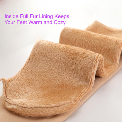 Warm Cozy Thick Velvet Lined Socks