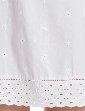 Sarah Embroidered Sleeveless Slip Dress  24.00 Indigo Paisley