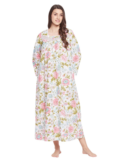 Yara Maxi Dress Printed Gown  39.00 Indigo Paisley